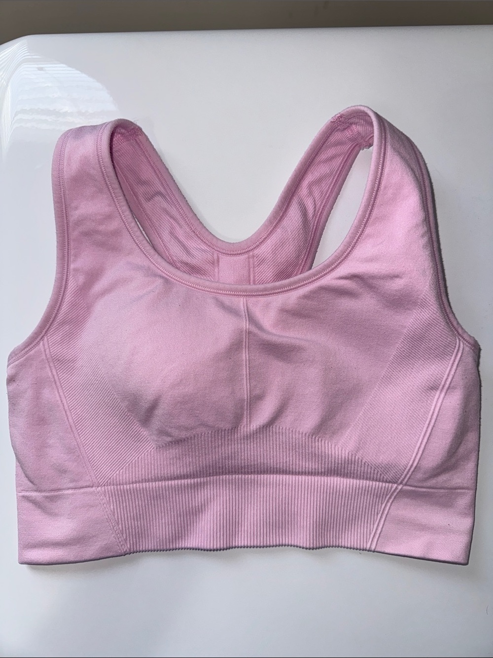 all in motion Light Pink Seamless Racerback Sports Bra